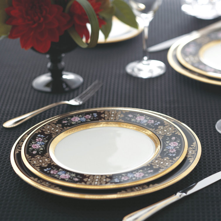 Noritake Evening Majesty Bone China Dinnerware Set of 5 Wayfair